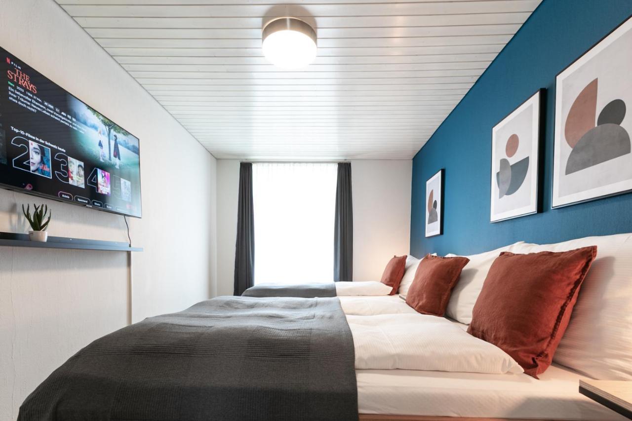 Spirit Apartments Zentral Mit Gratis Parkplatz Lucerne Bagian luar foto
